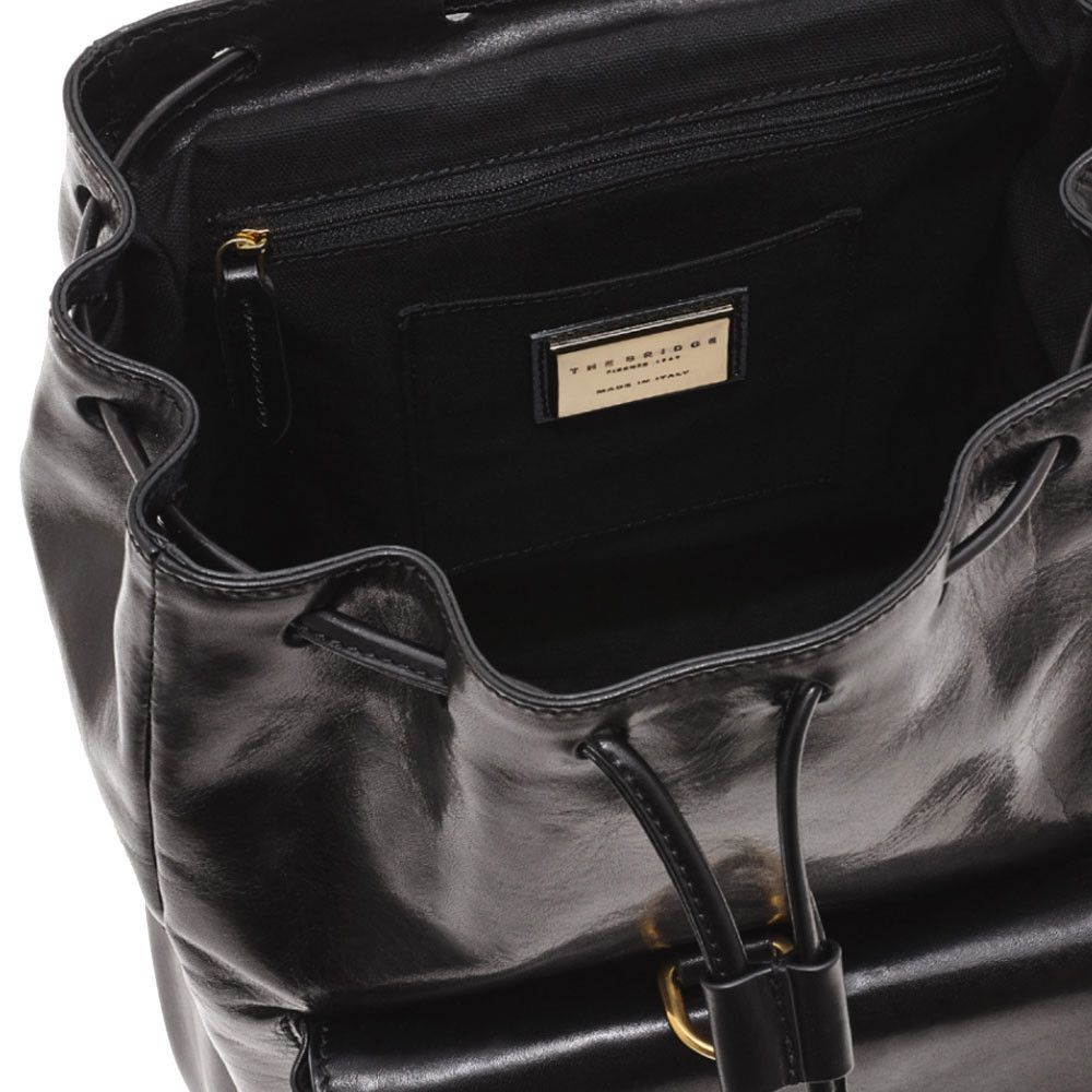 Zaino medio con pattina in pelle Story Donna The Bridge 04704201 - Pelletterie Pina Ercolano