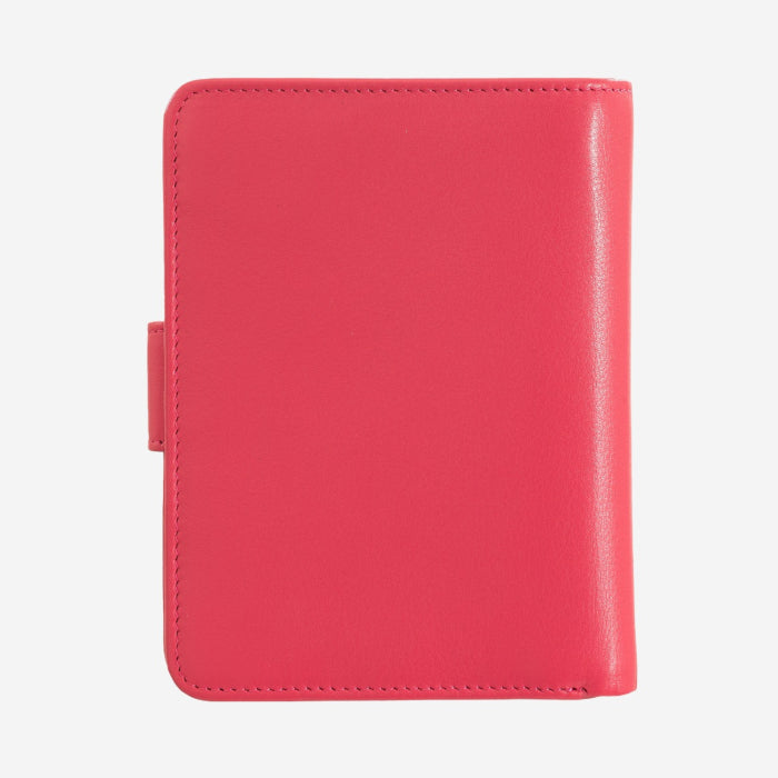 Portafoglio donna medio con cerniera esterna in pelle - Marbella - DuduBags