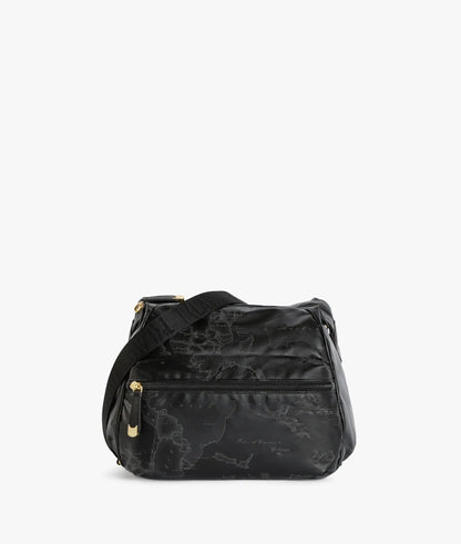Borsa a tracolla doppia portabilità Geo Soft Black - Alviero Martini Prima Classe