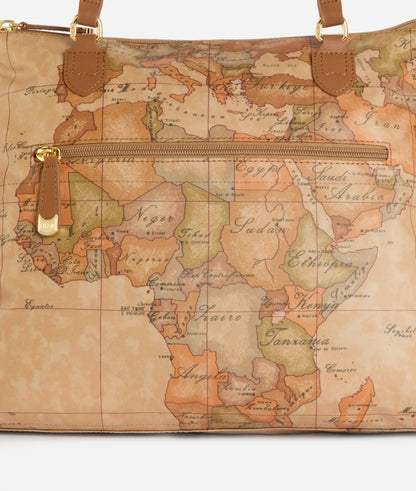 Borsa shopping doppia portabilità Geo Soft - Alviero Martini Prima Classe