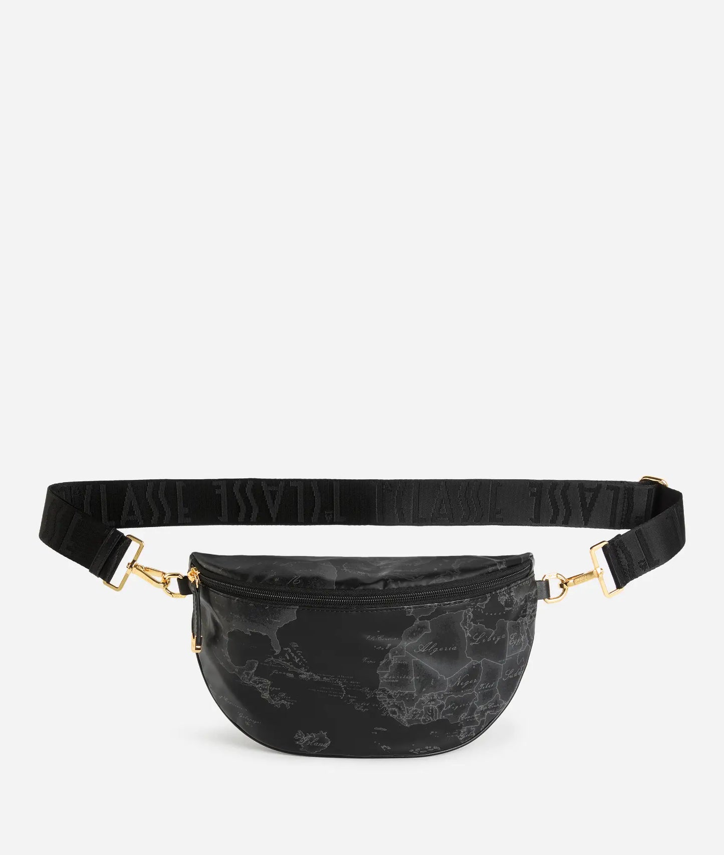 Maxi marsupio in tessuto Geo Soft Black - Alviero Martini Prima Classe