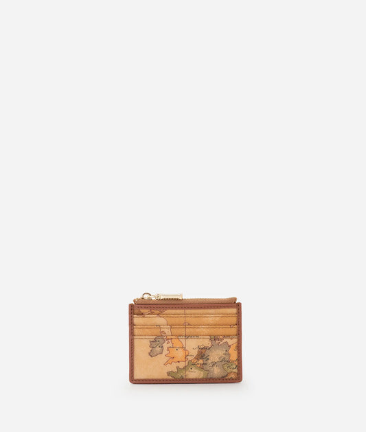 Porta carte di credito con zip Geo Classic Alviero Martini Prima Classe