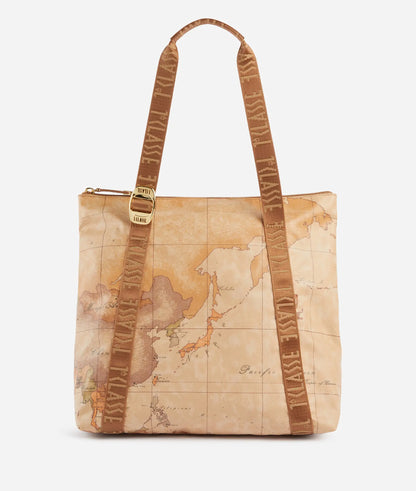 Borsa shopping in tessuto Geo Soft Alvieron Martini Prima Classe