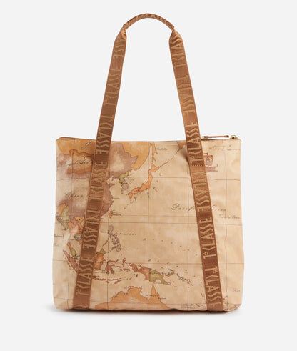 Borsa shopping in tessuto Geo Soft Alvieron Martini Prima Classe
