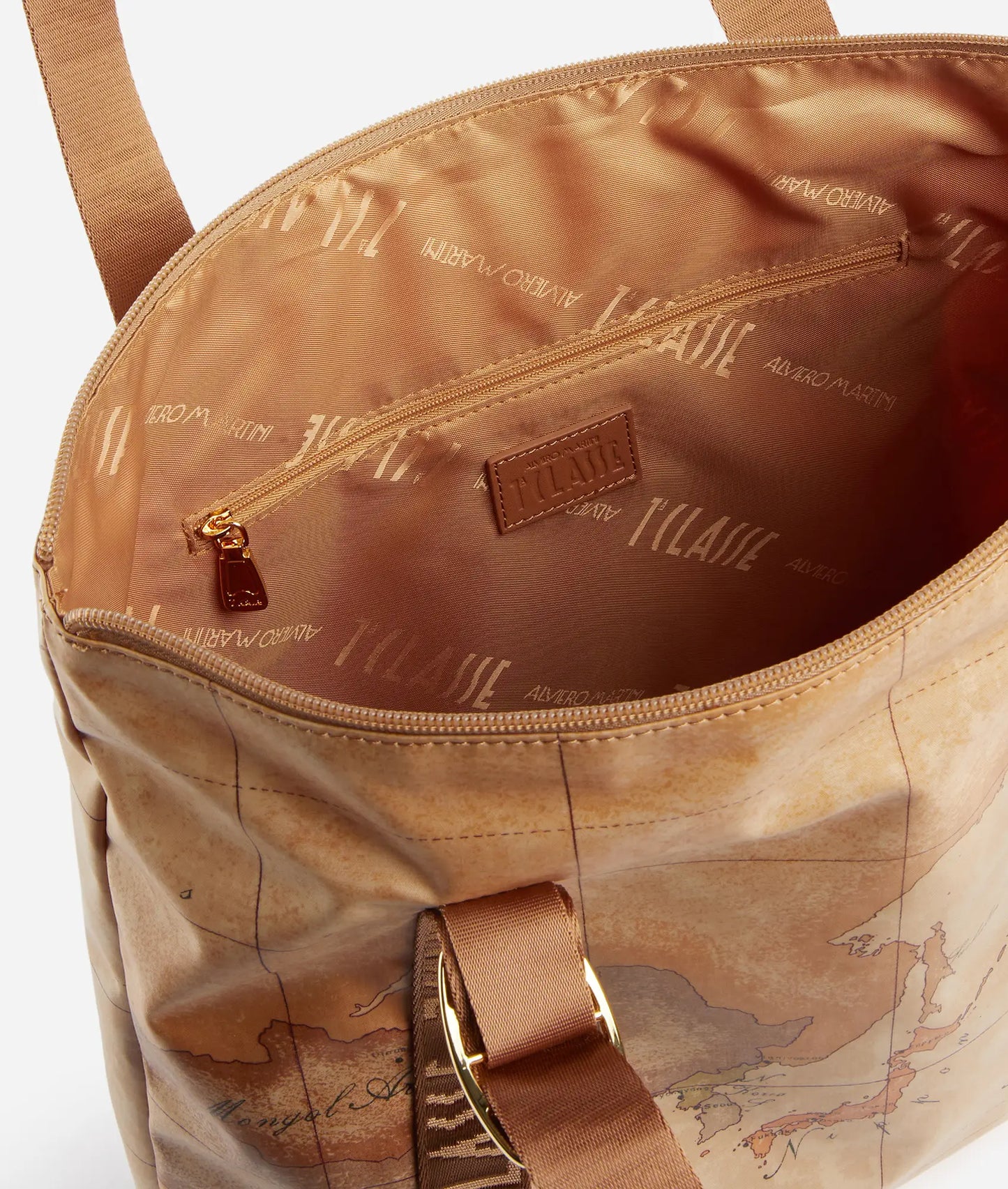 Borsa shopping in tessuto Geo Soft Alvieron Martini Prima Classe