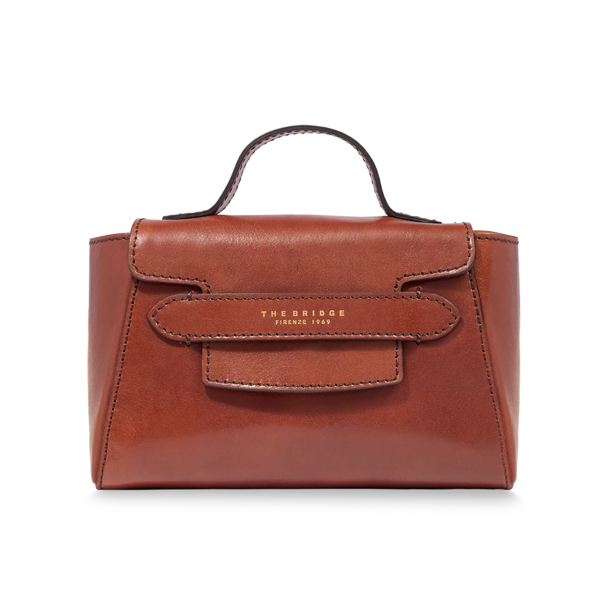 Borsa pelle donna con tracolla removibile - Lucrezia - The Bridge