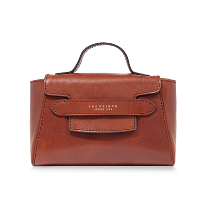 Borsa pelle donna con tracolla removibile - Lucrezia - The Bridge