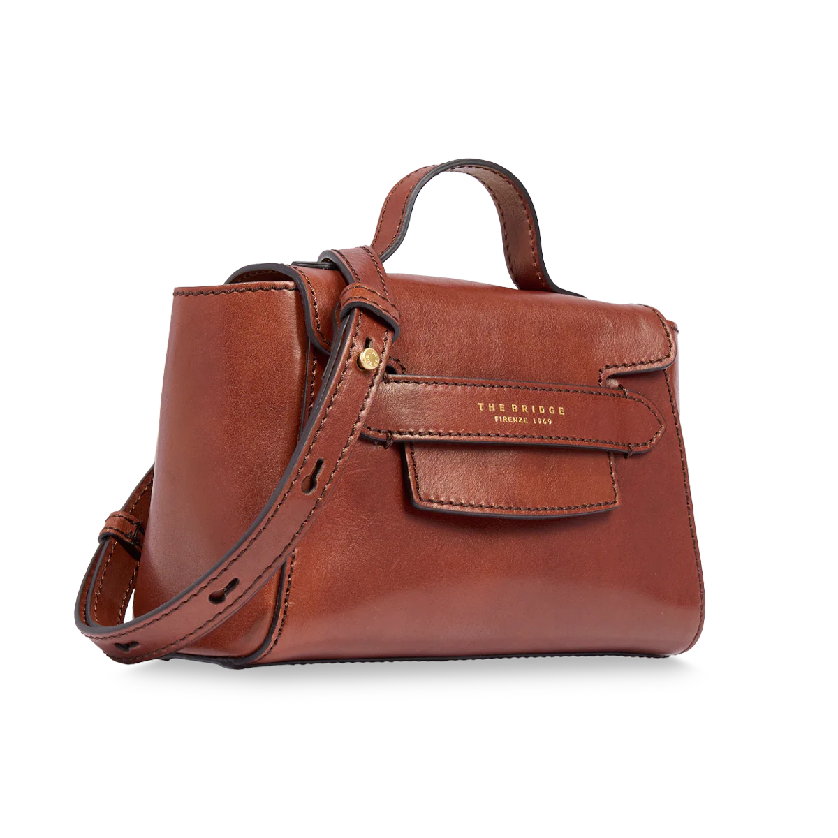 Borsa pelle donna con tracolla removibile - Lucrezia - The Bridge