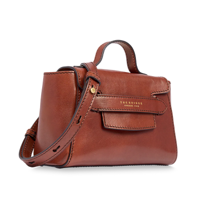 Borsa pelle donna con tracolla removibile - Lucrezia - The Bridge