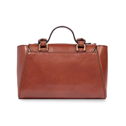 Borsa pelle donna con tracolla removibile - Lucrezia - The Bridge