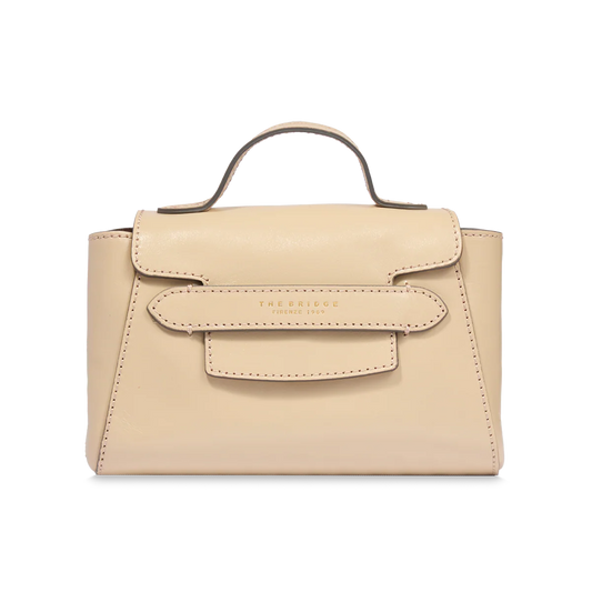 Borsa pelle donna con tracolla removibile - Lucrezia - The Bridge