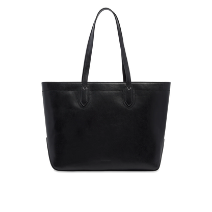 Borsa shopper in pelle media - Nero- Larissa- The Bridge