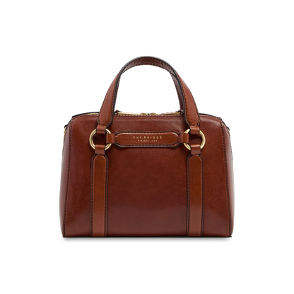 Borsa a mano in pelle con tracolla removibile LAURA The Bridge