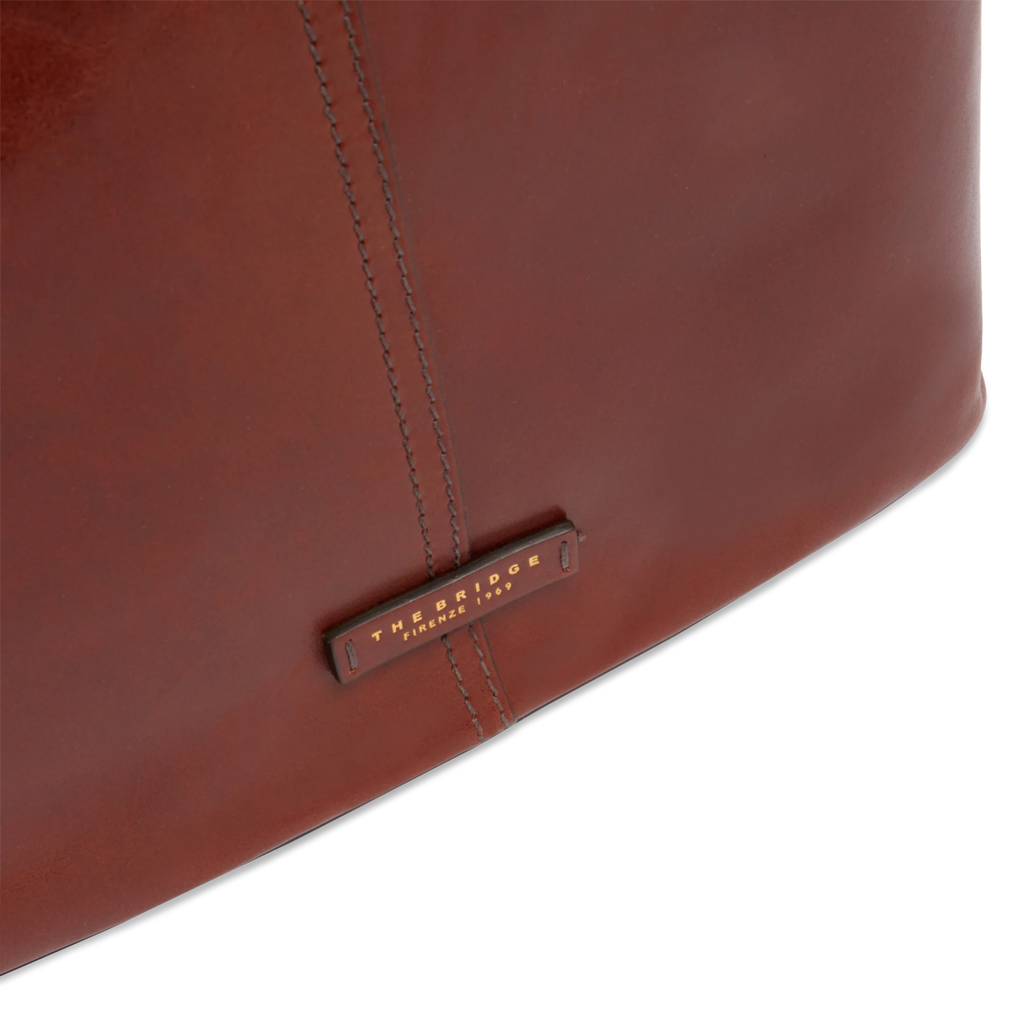 Borsa shopper pelle donna LISA Marrone - The Bridge