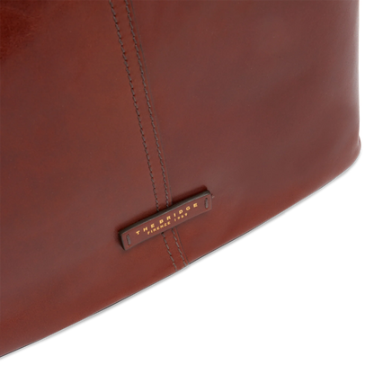Borsa shopper pelle donna LISA Marrone - The Bridge