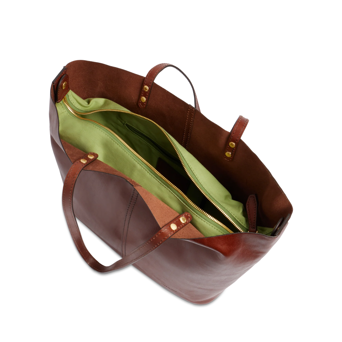 Borsa shopper pelle donna LISA Marrone - The Bridge