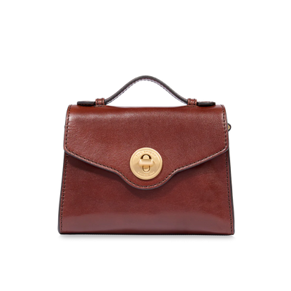 Borsa in pelle donna con tracolla removibile - Irene - The Bridge