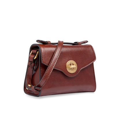 Borsa in pelle donna con tracolla removibile - Irene - The Bridge