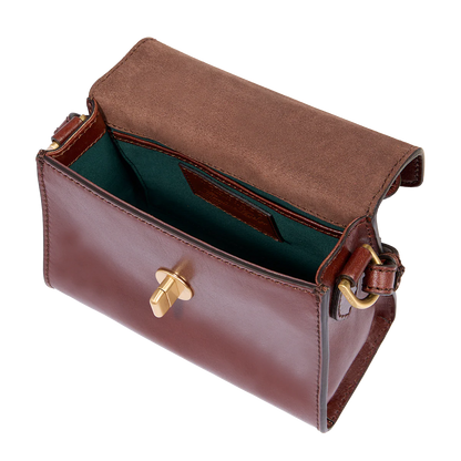 Borsa in pelle donna con tracolla removibile - Irene - The Bridge