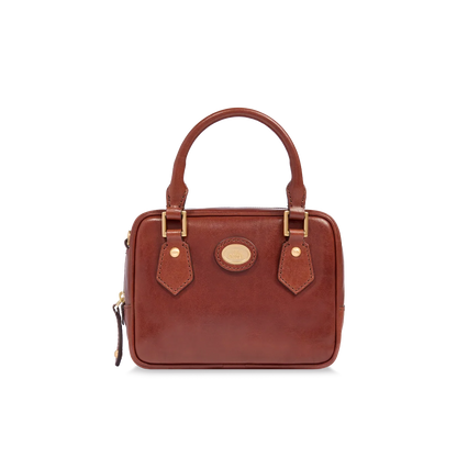 Bauletto Boston Bag Marrone -Story Donna - The Bridge