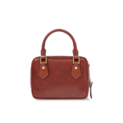Bauletto Boston Bag Marrone -Story Donna - The Bridge