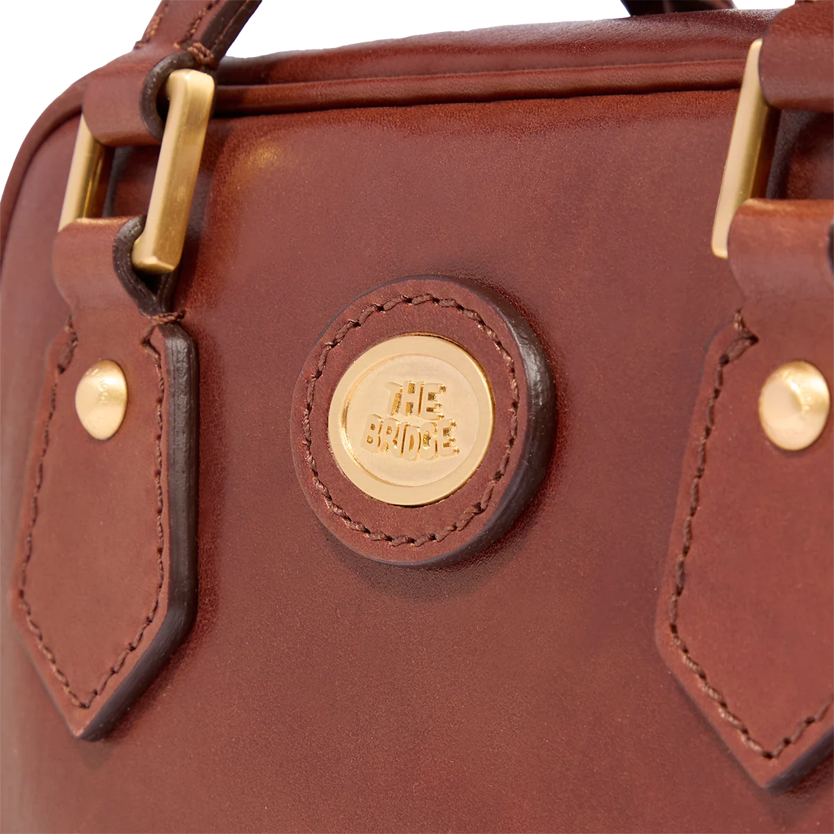 Bauletto Boston Bag Marrone -Story Donna - The Bridge