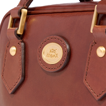 Bauletto Boston Bag Marrone -Story Donna - The Bridge
