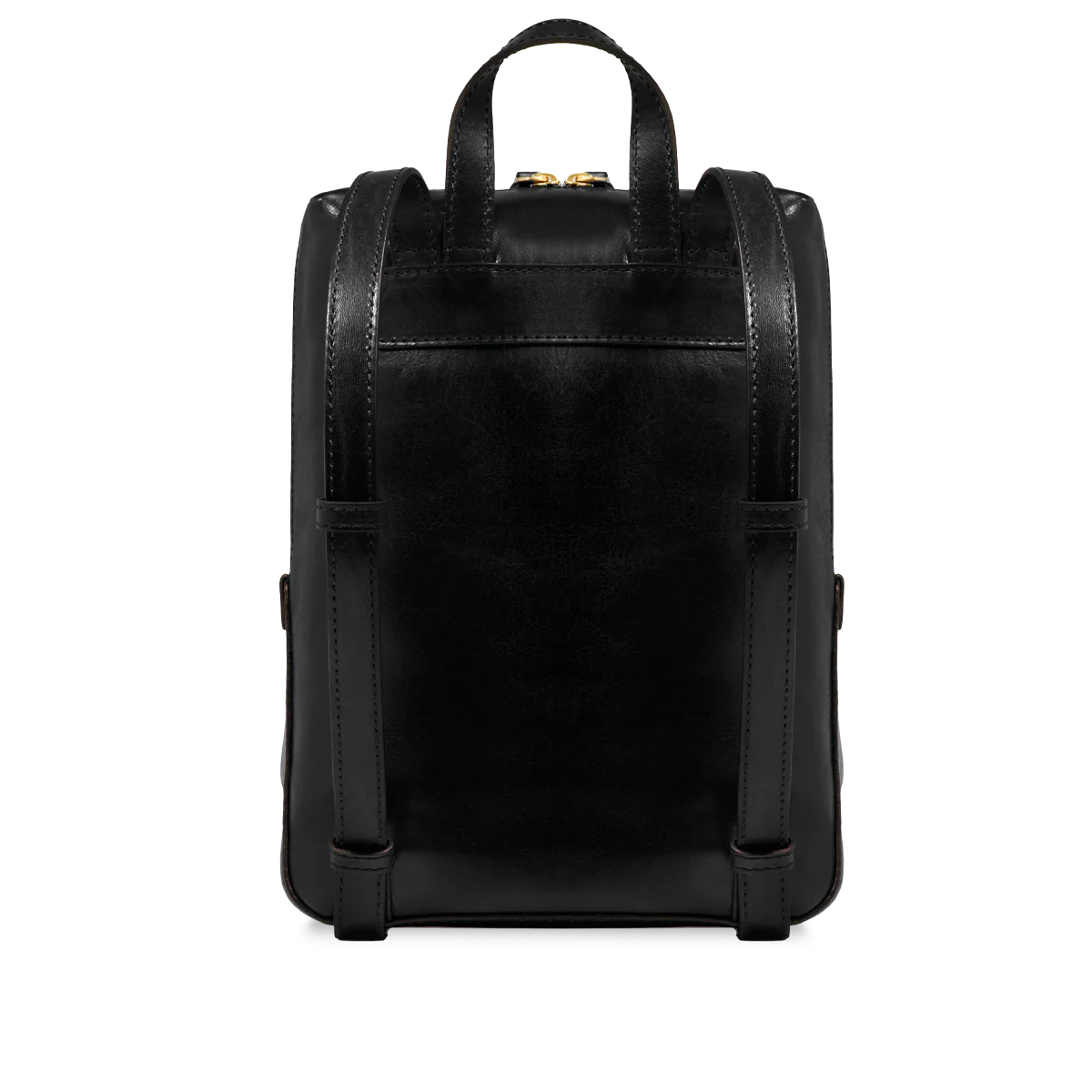 Zaino donna in pelle piccolo con tasca frontale -Iolanda- The Bridge