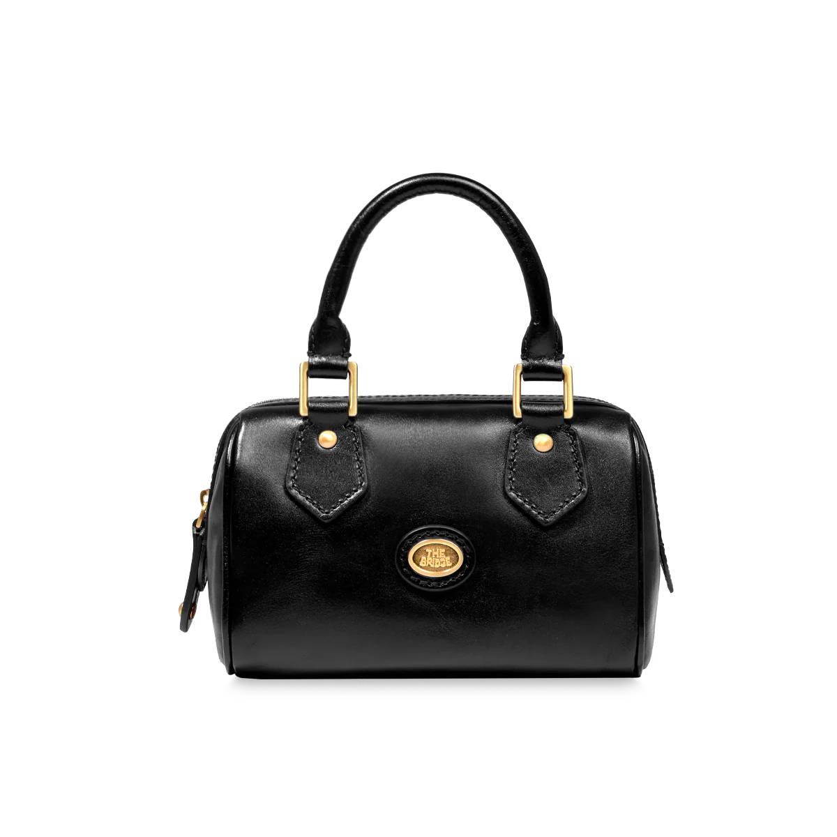 Borsa Bauletto small in pelle con tracolla removibile - Story Donna - The Bridge