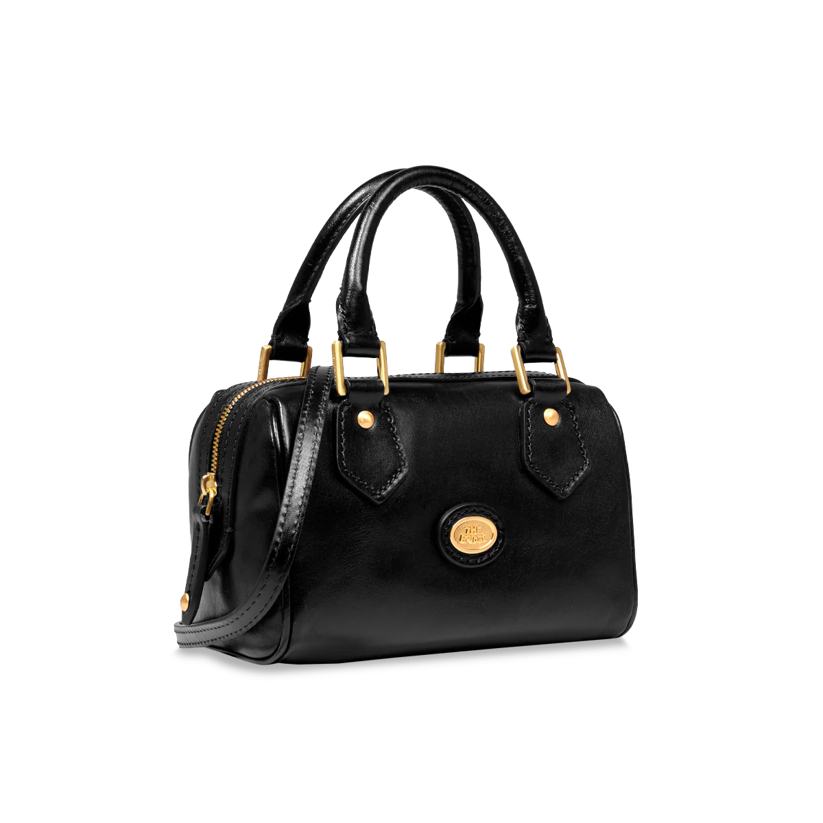 Borsa Bauletto small in pelle con tracolla removibile - Story Donna - The Bridge