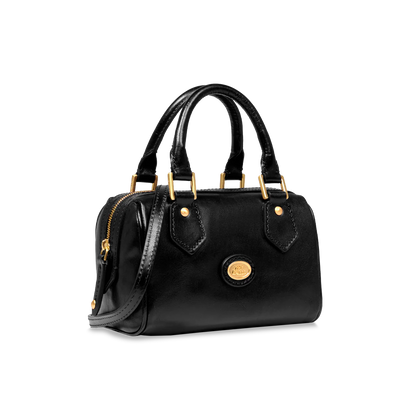 Borsa Bauletto small in pelle con tracolla removibile - Story Donna - The Bridge