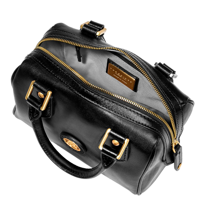 Borsa Bauletto small in pelle con tracolla removibile - Story Donna - The Bridge