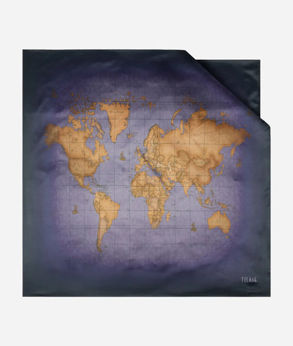 Foulard stampa Geo Sfumato 90 x 90 cm - Alviero Martini Prima Classe