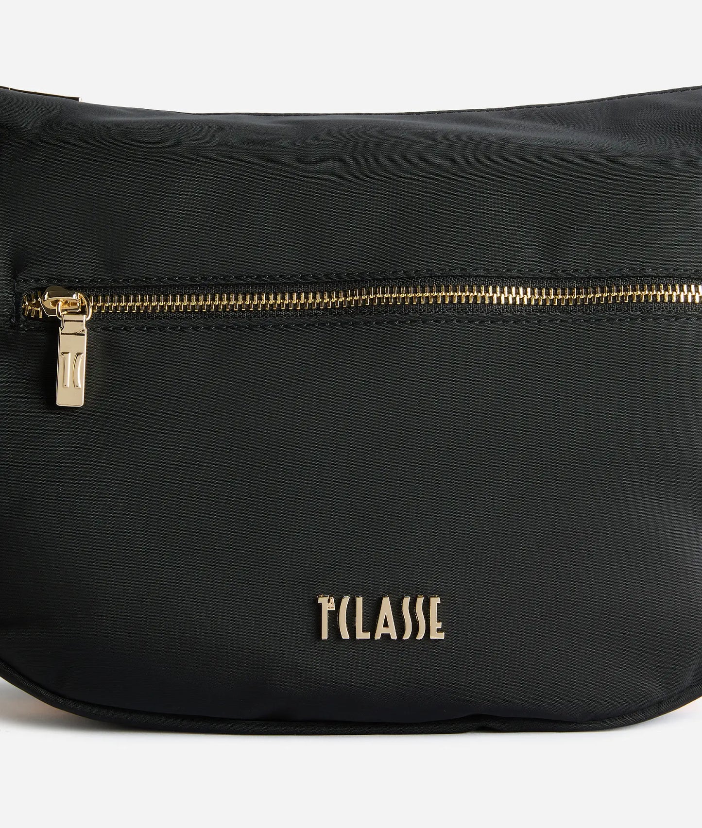 Tracolla a mezzaluna grande in nylon riciclato - Stormy Nylon - Alviero Martini Prima Classe