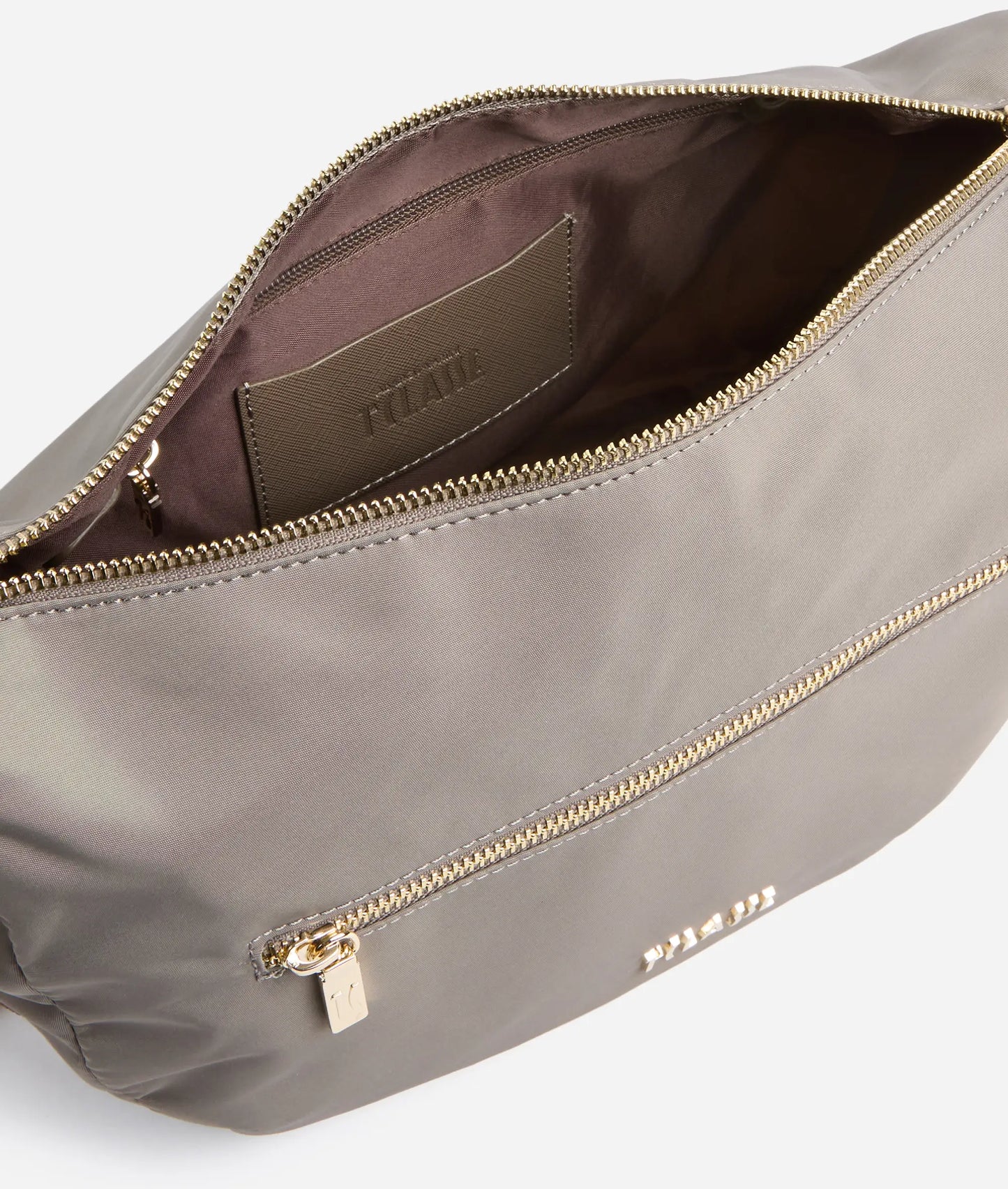 Tracolla a mezzaluna grande in nylon riciclato - Stormy Nylon - Alviero Martini Prima Classe