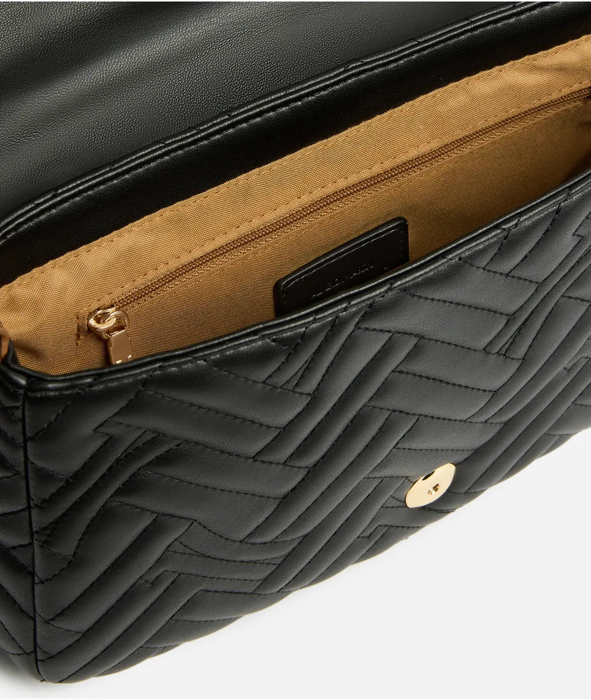 Borsa a tracolla in tessuto effetto nappa trapuntato -1C Matelassé - Alviero Martini Prima Classe