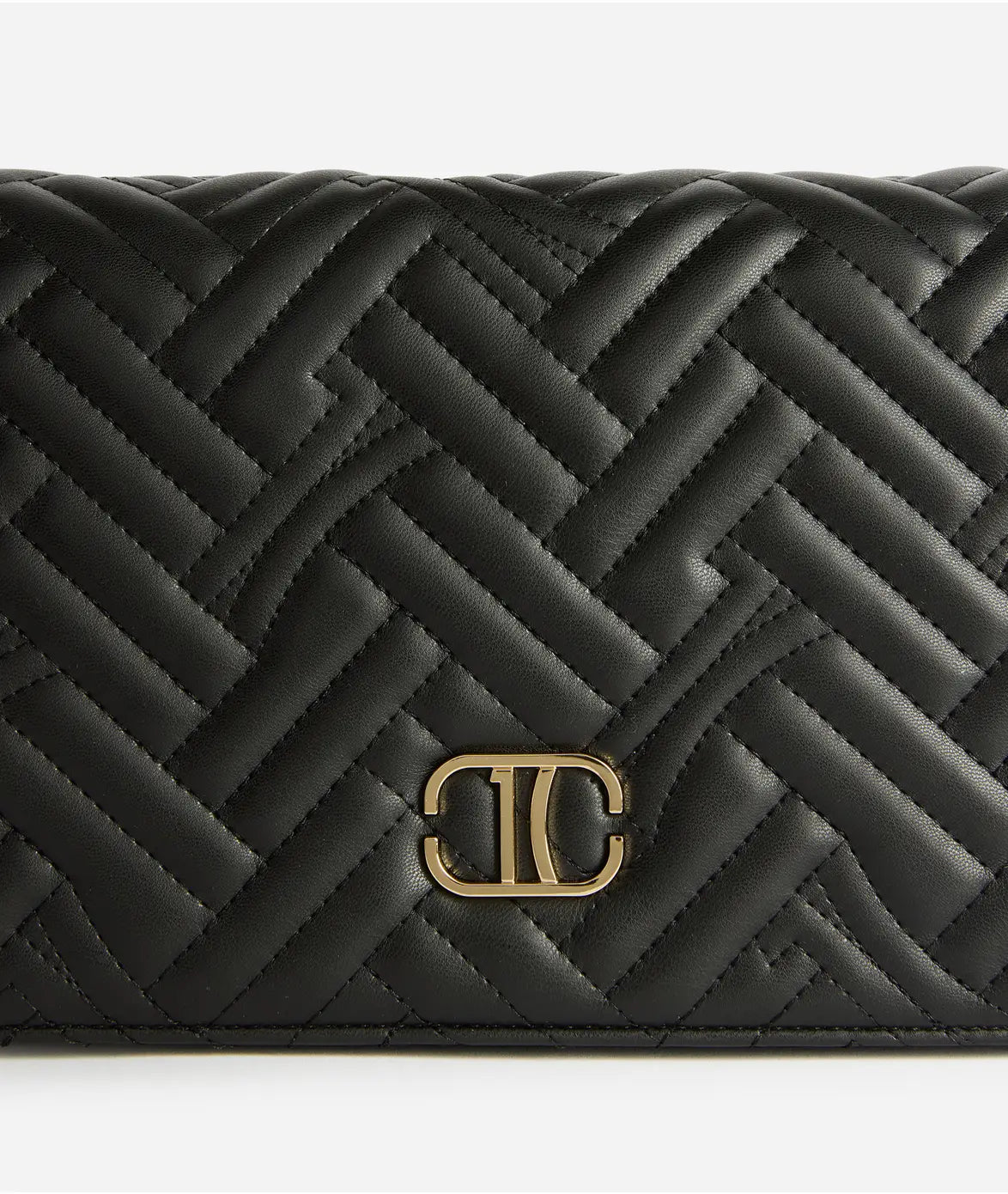 Borsa a tracolla in tessuto effetto nappa trapuntato -1C Matelassé - Alviero Martini Prima Classe