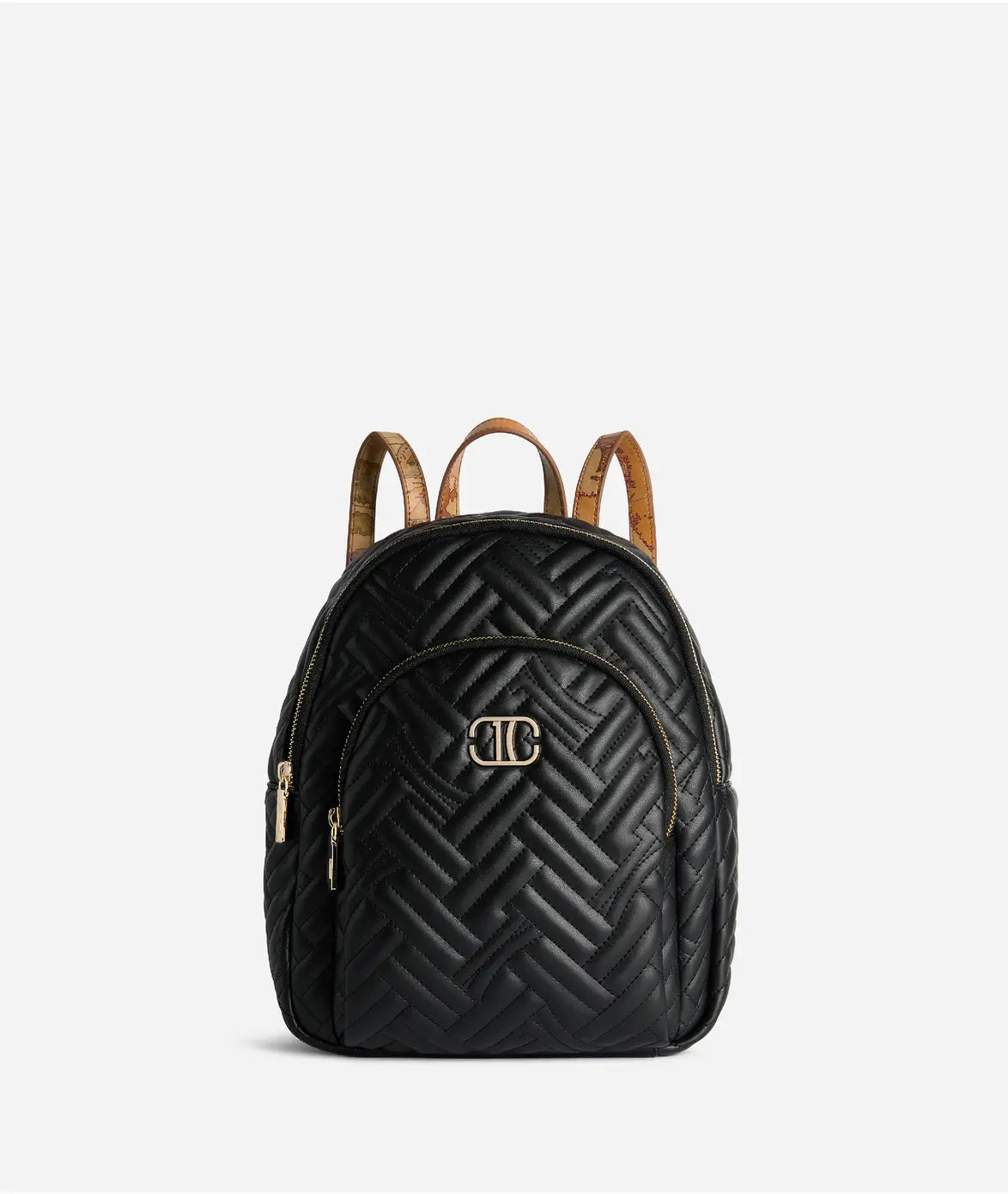 Zaino in tessuto effetto nappa trapuntato - 1C Metalesse - Alviero Martini Prima Classe