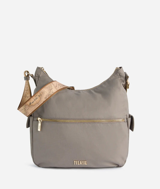 Borsa sottospalla in nylon riciclato - Stormy Nylon - Alviero Martini Prima Classe