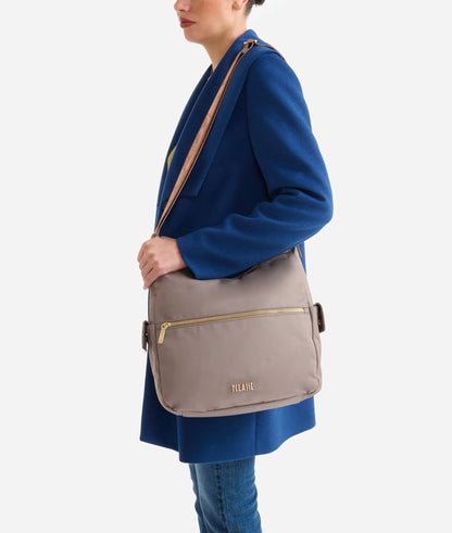 Borsa sottospalla in nylon riciclato - Stormy Nylon - Alviero Martini Prima Classe