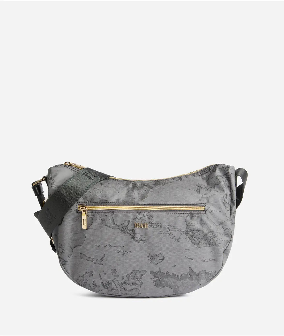 Borsa a tracolla media morbida grigio - Highland Soft - Alviero Martini Prima Classe