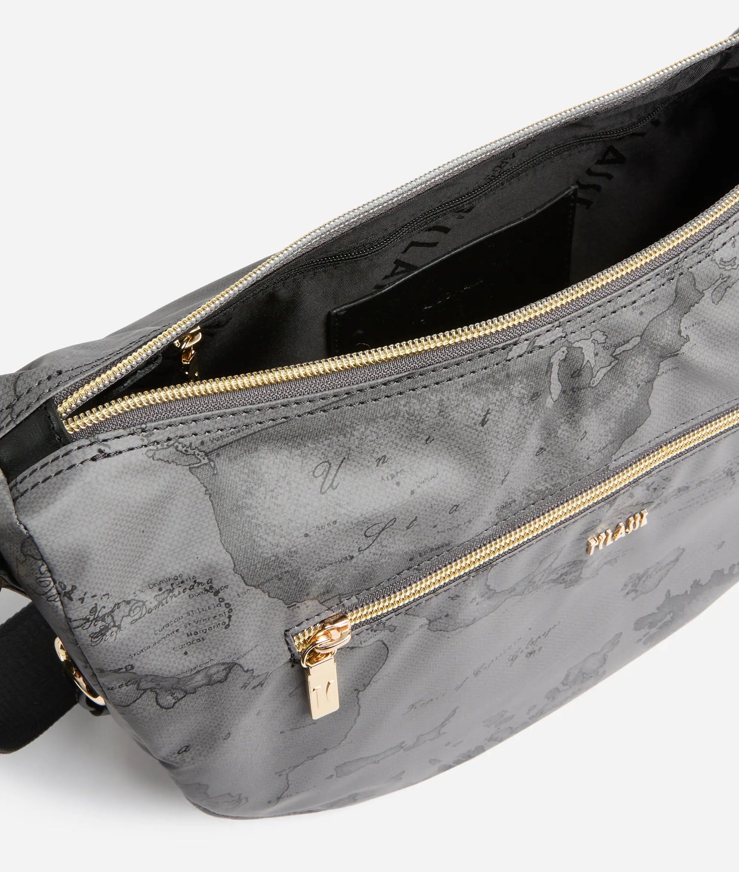 Borsa a tracolla media morbida grigio - Highland Soft - Alviero Martini Prima Classe