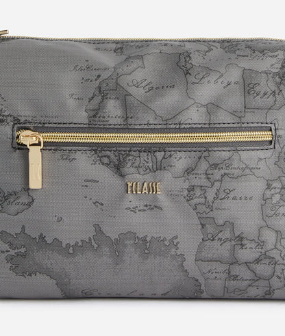 Borsa Tracollina in tessuto soft stampa Geo Dark - Highland Soft - Alviero Martini Prima Classe