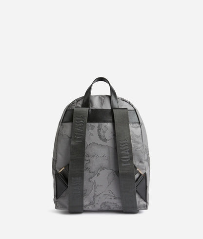 Zaino medio in tessuto soft stampa Geo Dark - Highland Soft - Alviero Martini Prima Classe