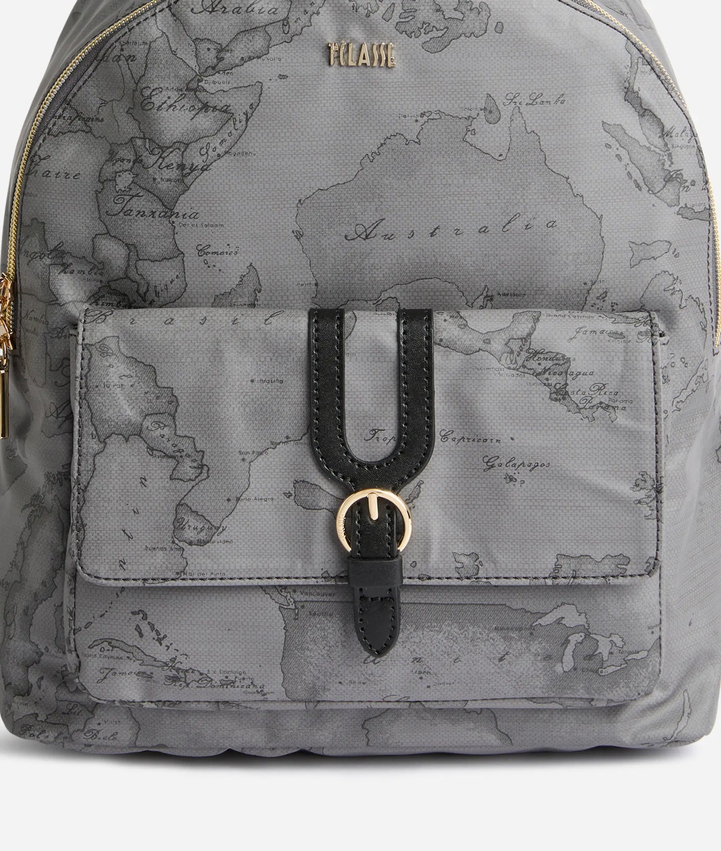 Zaino medio in tessuto soft stampa Geo Dark - Highland Soft - Alviero Martini Prima Classe