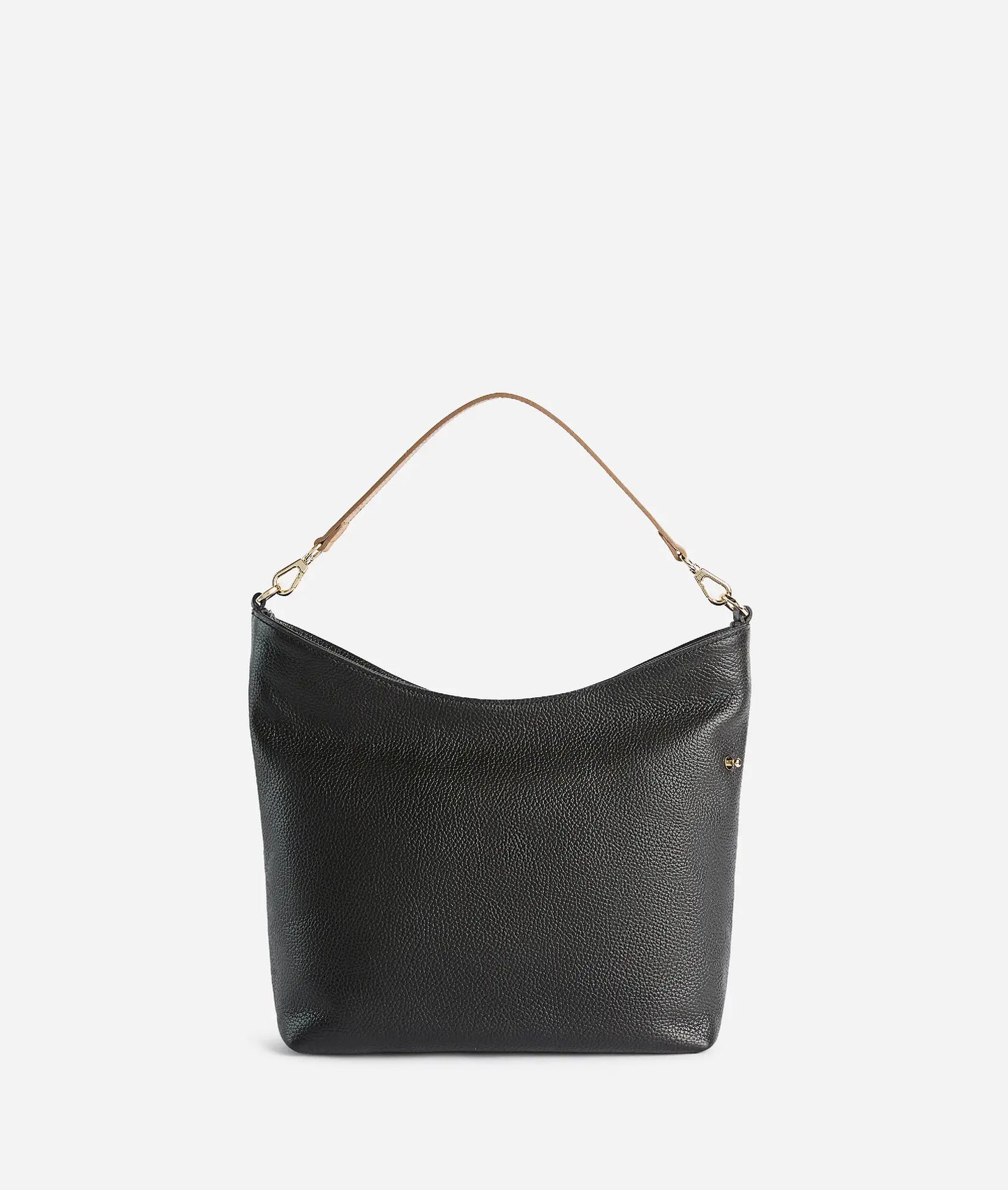 Borsa donna a sacca in pelle nera - Mysteru Bag - Alviero Martini Prima Classe