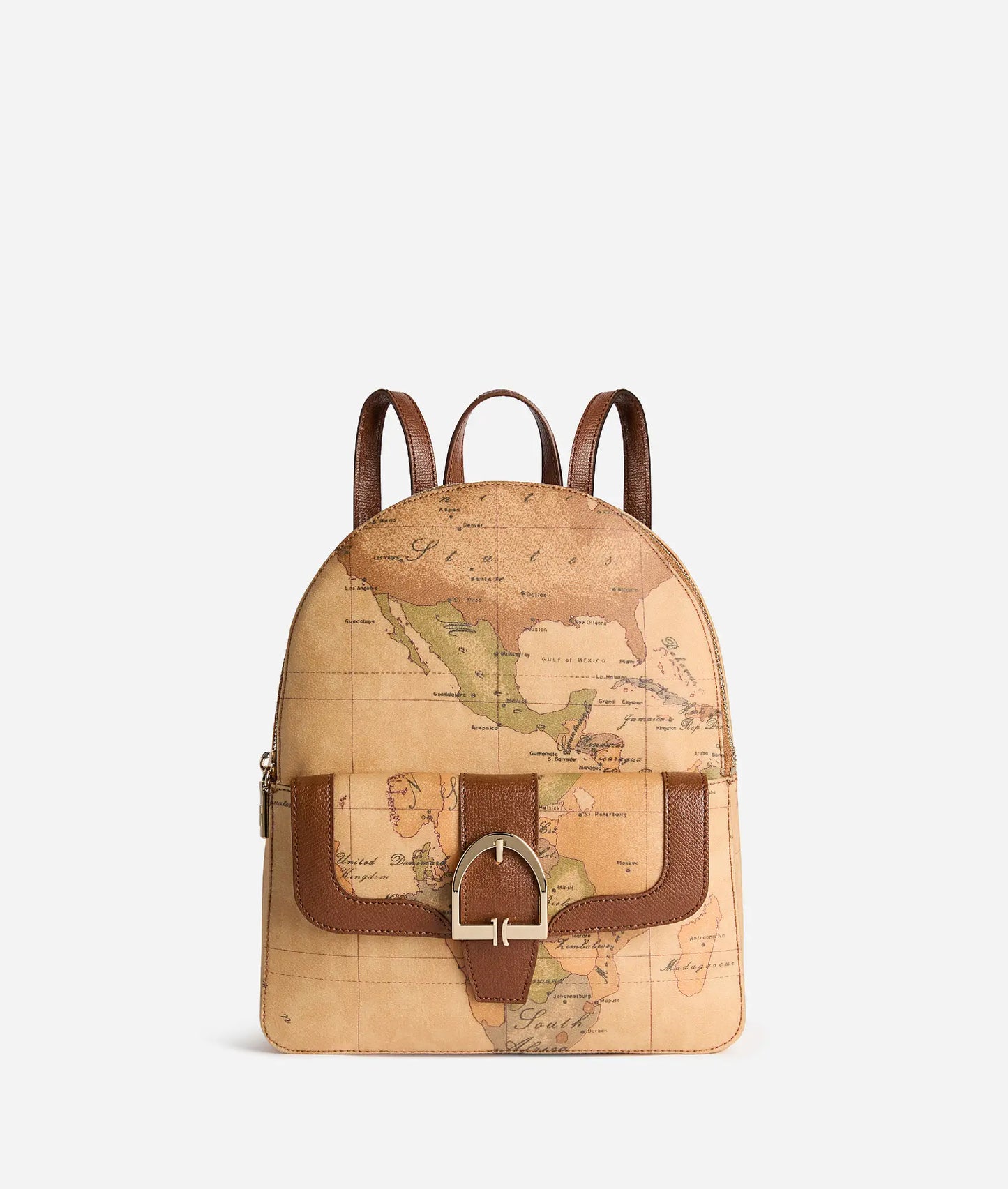 Zaino medio donna in tessuto Geo Classic Castagna - Valley Geo - Alviero MartinI Prima Classe