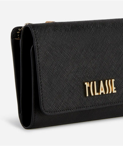 Portafoglio bifolder medio in tessuto goffrato stampa saffiano - Windy City - Alviero Martini Prima Classe