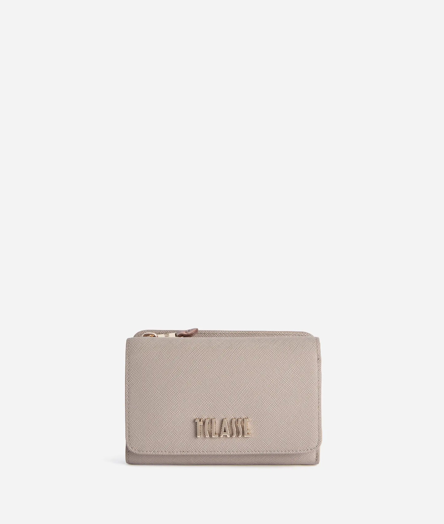 Portafoglio bifolder medio in tessuto goffrato stampa saffiano - Windy City - Alviero Martini Prima Classe