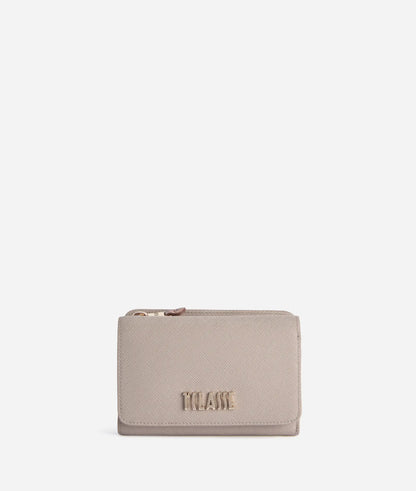 Portafoglio bifolder medio in tessuto goffrato stampa saffiano - Windy City - Alviero Martini Prima Classe